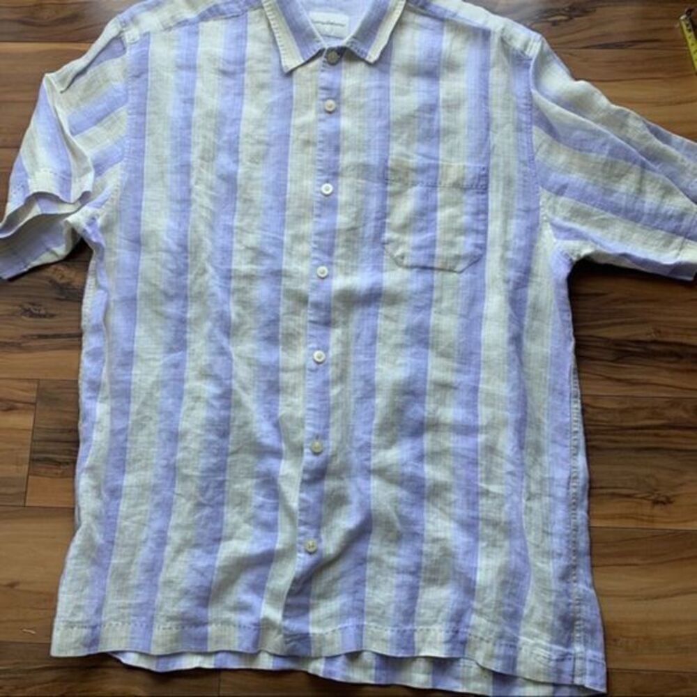 Tommy Bahama linen short sleeve shirt